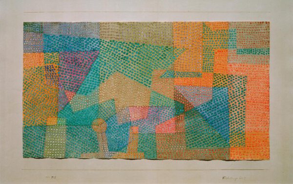 Paul Klee "Frühlingsbild" 48 x 27 cm