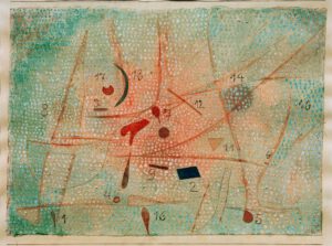 Paul Klee "Siebzehn Gewürze" 42 x 31 cm