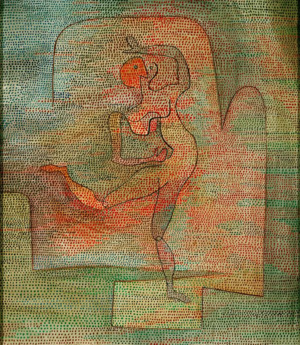 Paul Klee "Tänzerin" 56 x 66 cm