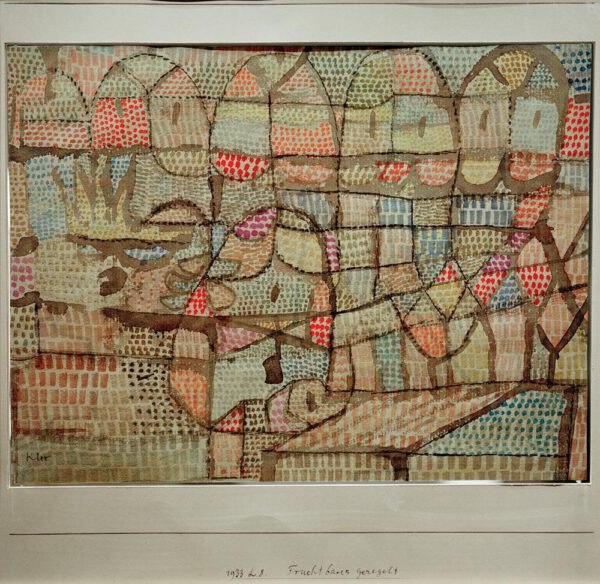 Paul Klee "Fruchtbares geregelt" 26 x 20 cm