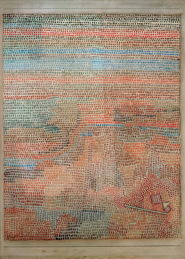 Paul Klee "Das Ganze dämmernd" 31 x 40 cm