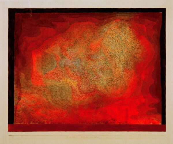 Paul Klee "Höhlen ausblick" 34 x 27 cm