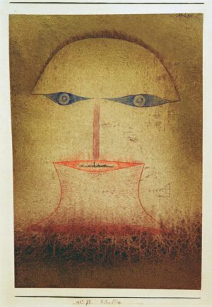 Paul Klee "Blaublick" 19 x 27 cm