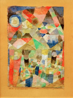Paul Klee "Schiffsternenfest" 17 x 25 cm