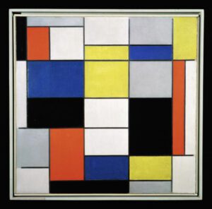 Piet Mondrian "Composition" 91 x 90 cm