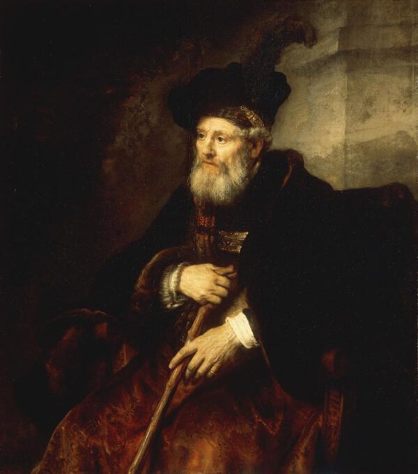 Rembrandt “Bildnis eines sitzenden alten Mannes“ 112 x 128 cm