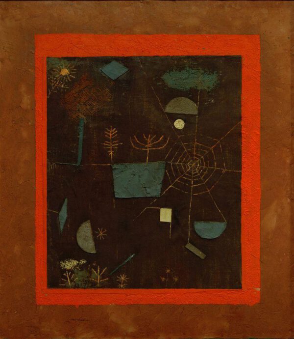 Paul Klee "Spinnennetz" 35 x 41 cm