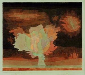 Paul Klee "Vor dem Schnee" 39 x 34 cm
