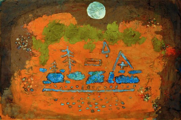 Paul Klee "Vollmondopfer" 54 x 36 cm