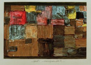 Paul Klee "Südalpiner Ort B." 27 x 18 cm