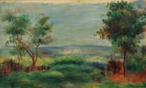 Auguste Renoir "Landschaft" 32 x 20 cm