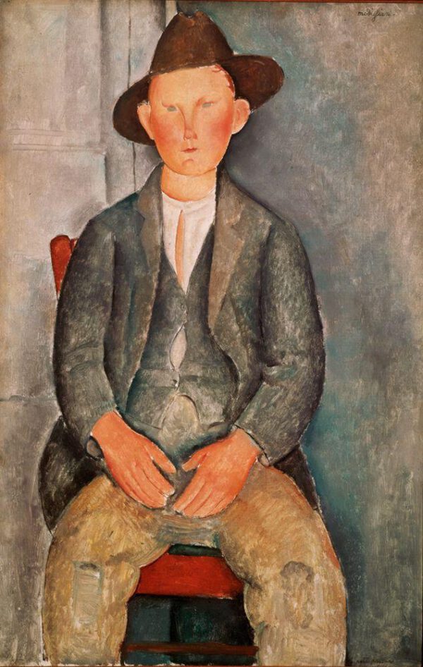 Amedeo Modigliani "Bauernjunge" 65 x 100 cm