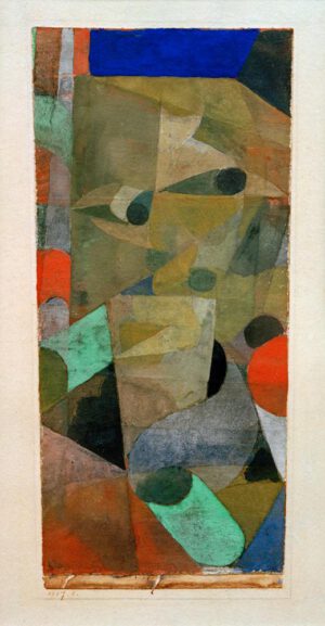 Paul Klee "Blick des Dämons" 12 x 25 cm