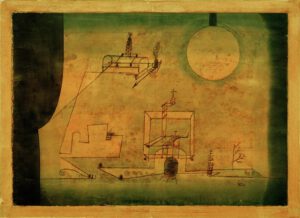Paul Klee "Das Tor zum Hades" 39 x 27 cm