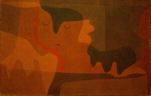 Paul Klee "Siesta der Sphinx" 95 x 62 cm