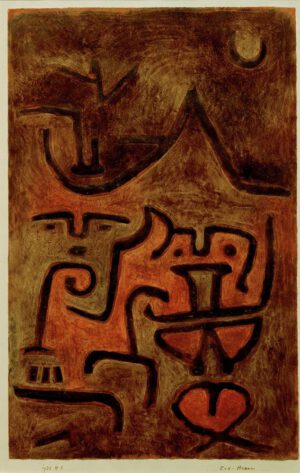 Paul Klee "Erd-Hexen" 31 x 49 cm