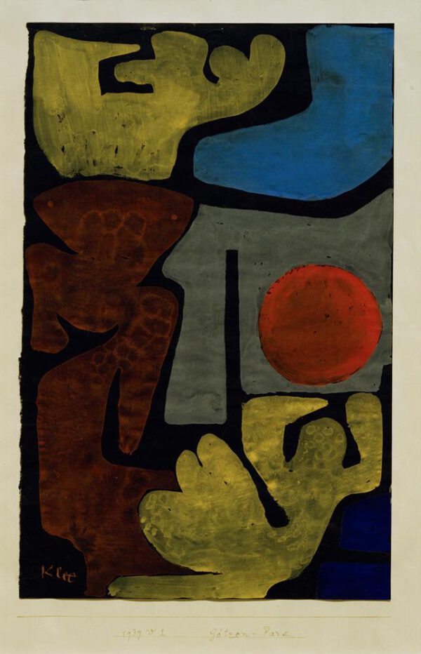 Paul Klee "Götzen-Park" 21 x 33 cm