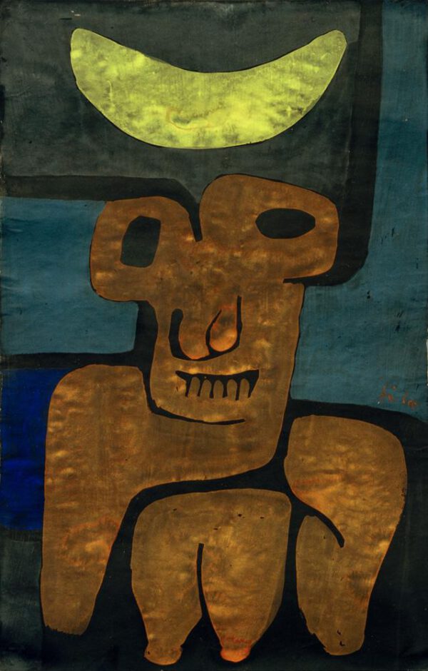 Paul Klee "Luna der Barbaren" 21 x 33 cm