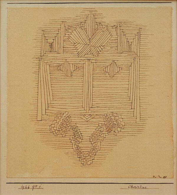 Paul Klee "Christus" 16 x 16 cm