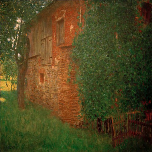 Gustav Klimt "Bauernhaus" 88 x 88 cm