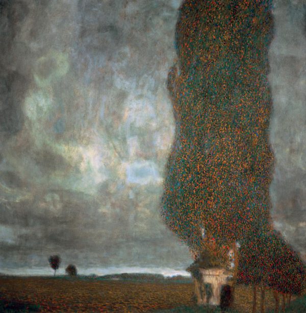 Gustav Klimt "Die große Pappel II" 101 x 101 cm