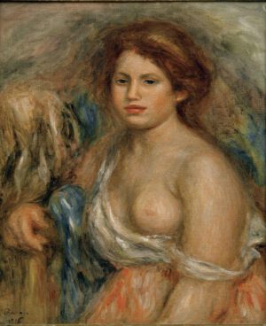 Auguste Renoir "Brustbildnis" 46 x 55 cm
