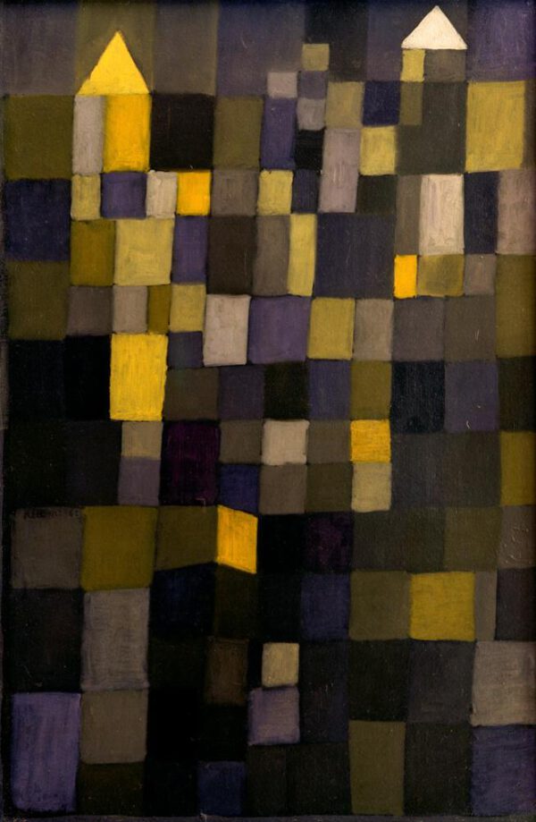 Paul Klee "Architektur" 39 x 89 cm