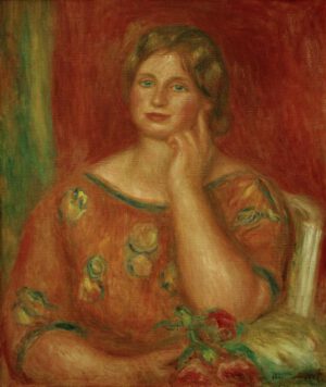 Auguste Renoir "Gertrud Osthaus" 46 x 55 cm