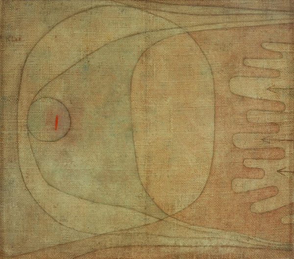 Paul Klee "Angst" 60 x 50 cm