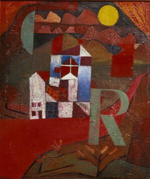 Paul Klee "Villa R." 22 x 27 cm