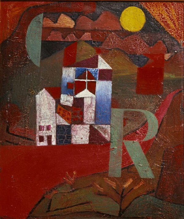 Paul Klee "Villa R." 22 x 27 cm