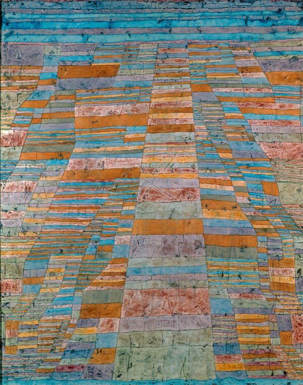 Paul Klee "Haupt und Nebenwege" 67 x 83 cm