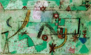 Paul Klee "Im Bachschen Stil" 29 x 17 cm