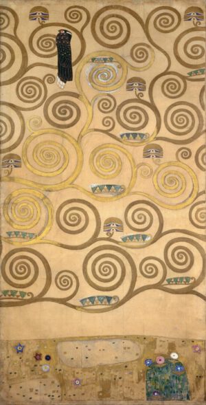 Gustav Klimt "Der Lebensbaum" 104 x 198 cm