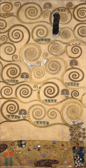 Gustav Klimt "Der Lebensbaum" 105 x 198 cm