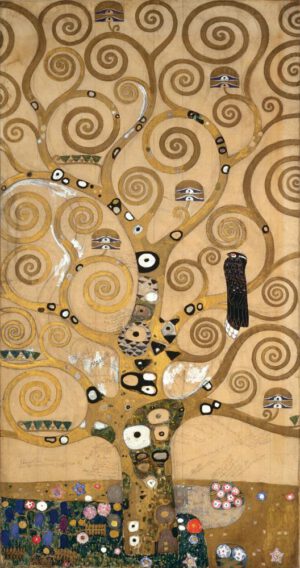 Gustav Klimt "Der Lebensbaum" 105 x 198 cm