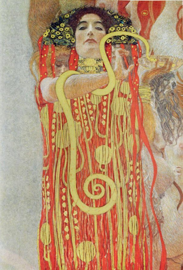 Gustav Klimt "Medizin (Ausschnitt)" 300 x 430 cm