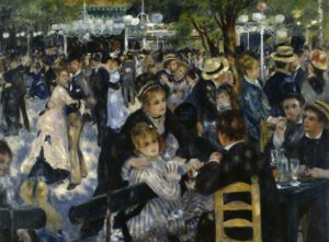 Auguste Renoir "Ball im Restaurant Moulin de la Galette" 175 x 131 cm