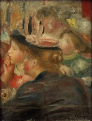 Auguste Renoir "Im Theater" 32 x 41 cm