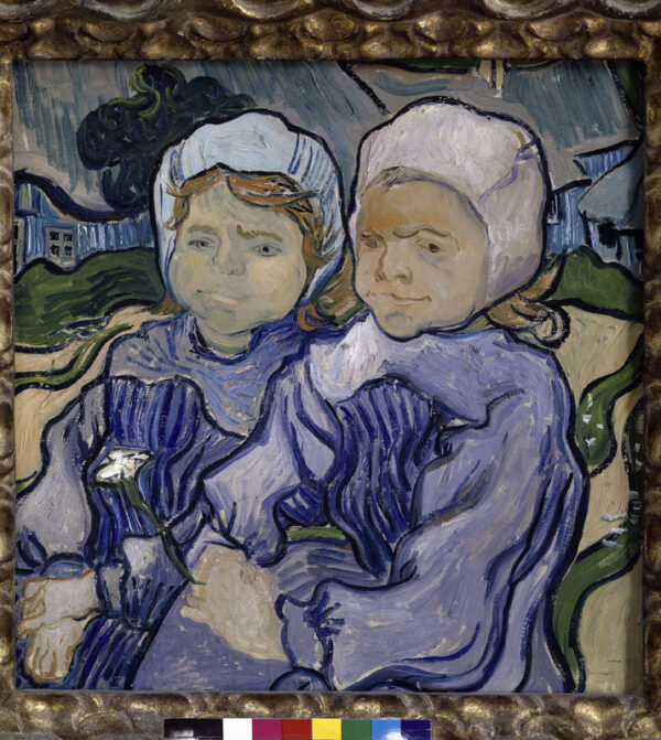 Vincent van Gogh “Zwei Kinder”. Auvers 51,2 x 51 cm