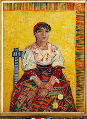 Vincent van Gogh “Die Italienerin” (Agostina Segatori) 81 x 60 cm
