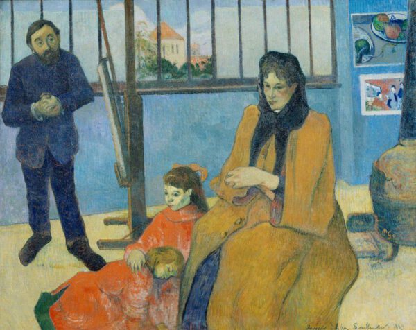 Paul Gauguin "L’atelier de Schuffenecker"  92 x 73 cm