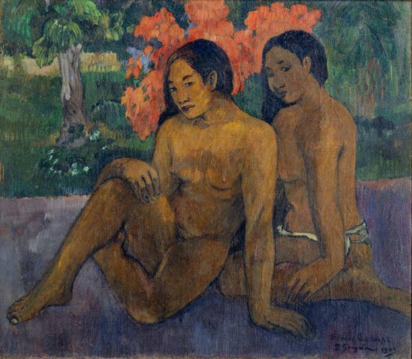 Paul Gauguin "Und das Gold ihrer Körper (Et l’or de leur corps)"  76 x 67 cm