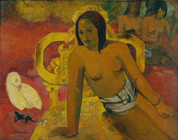 Paul Gauguin "Vairumati (Die irdische Braut des Gottes Oro)"  94 x 73 cm