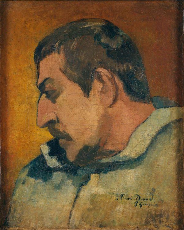 Paul Gauguin "Selbstbildnis"  32 x 41 cm