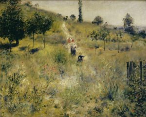 Auguste Renoir "Ansteigender Weg" 74 x 59 cm