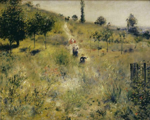 Auguste Renoir "Ansteigender Weg" 74 x 59 cm