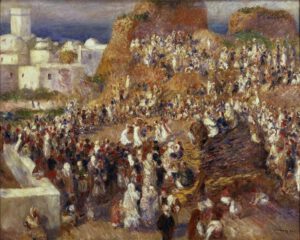 Auguste Renoir "La Mosquee fête arabe (Die Moschee)" 92 x 73 cm