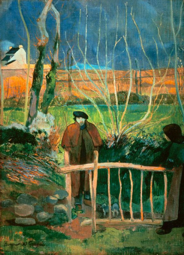 Paul Gauguin "Bonjour M. Gauguin"  55 x 75 cm