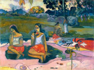 Paul Gauguin "Nave Nave Moe"  98 x 73 cm